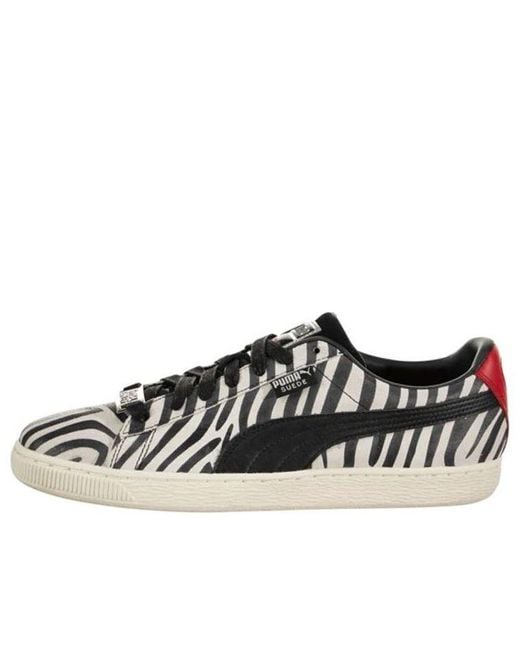 PUMA Black Paul Stanley X Suede Classic 'Kiss' for men