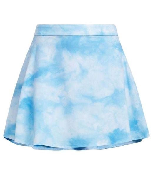 Adidas Blue Playgreen Graphic Skirt (asia Sizing)