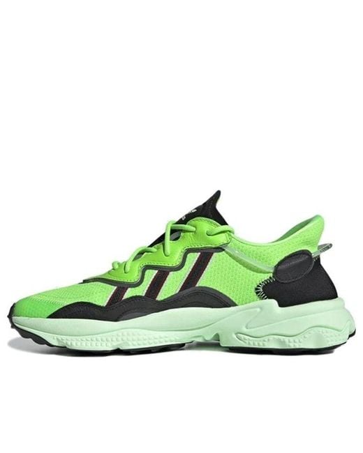 Adidas Green Ozweego 'Neon' for men
