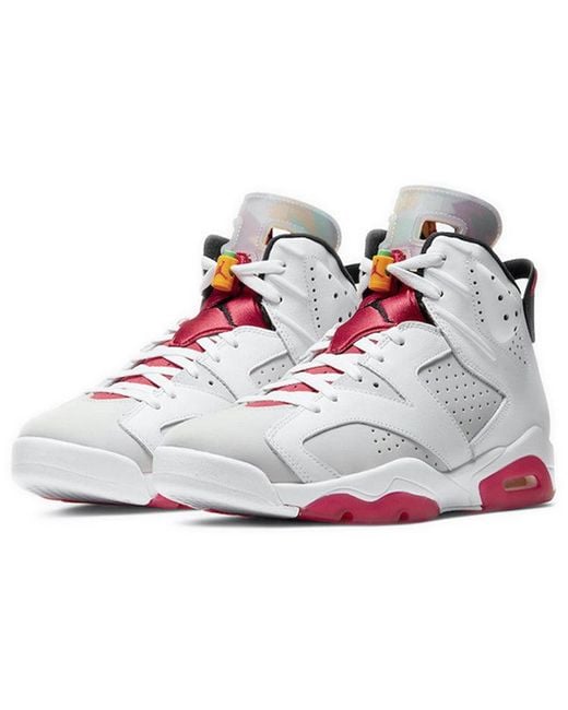 Nike White 6 Retro 'Hare' for men