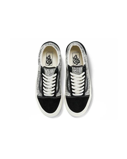 Vans Black Og Old Skool Lx 'Dragon Paisley' for men