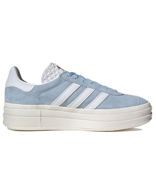 Adidas Blue (Wmns) Gazelle Bold 'Clear Sky'