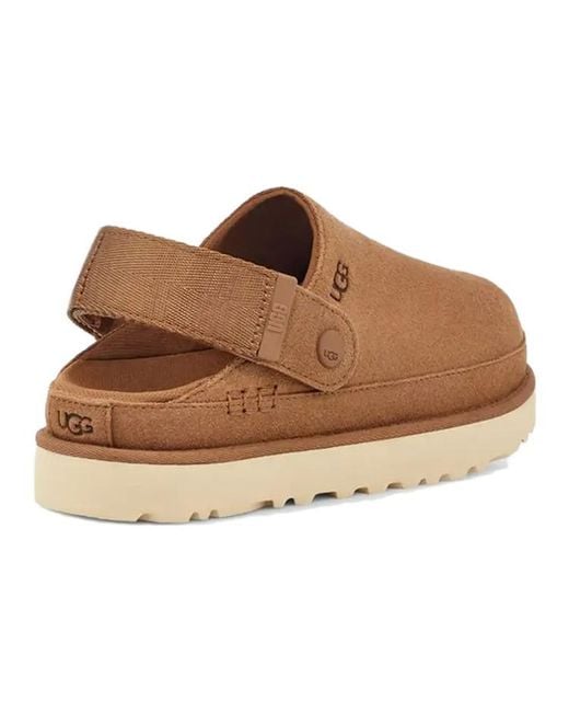 Ugg Brown (Wmns) Goldenstar Clog 'Chestnut'