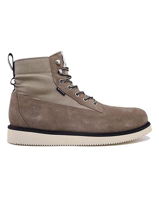 Timberland Brown Vibram 6 Inch Premium Wide Fit Boots for men