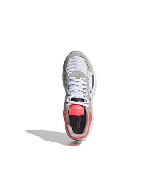 Adidas White Crazychaos Shadow Fluo' for men
