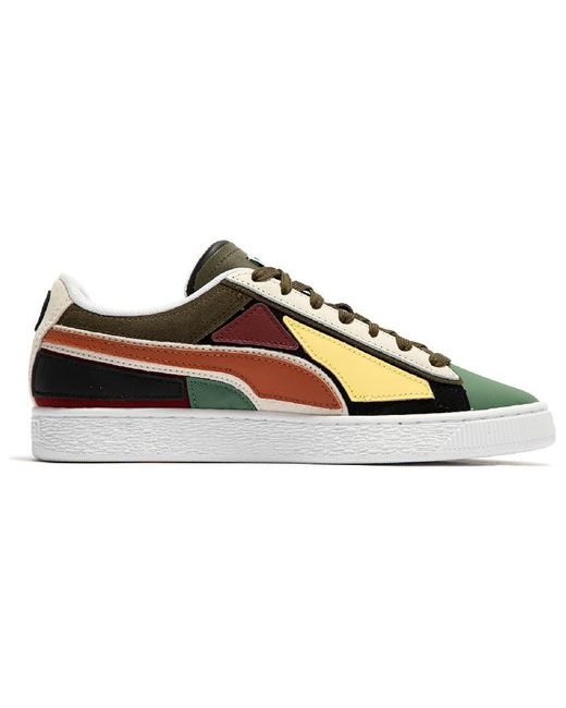 PUMA Brown Suede 'Layers for men
