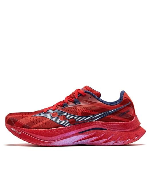 Saucony Red Endorphin Speed 4 'London' for men