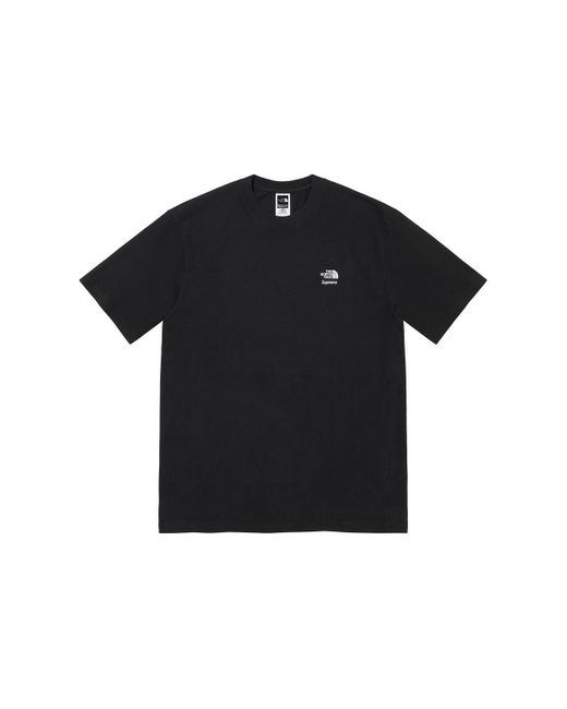 Supreme Black Ss22 Week 16 X The North Face Bandana Tee Logo Tee for men