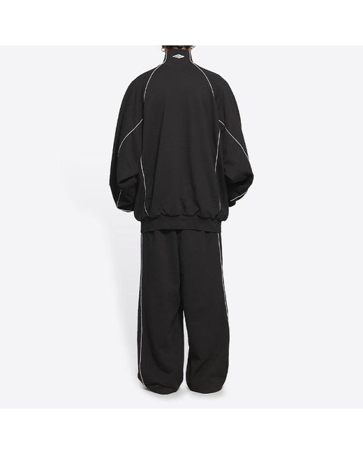 Balenciaga Black 3B Sports Icon Tracksuit Jacket