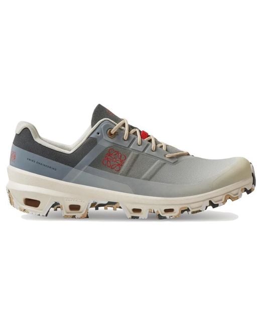 On Shoes Gray X Loewe Cloudventure 'Gradient Khaki' for men