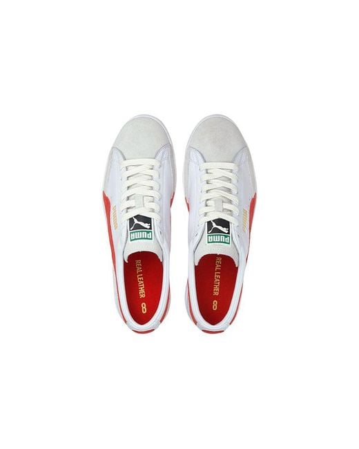 PUMA White Basket Vtg Casual Shoes for men
