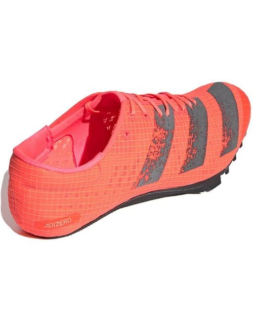 Adidas Red Adizero Finesse Spikes 'Signal' for men