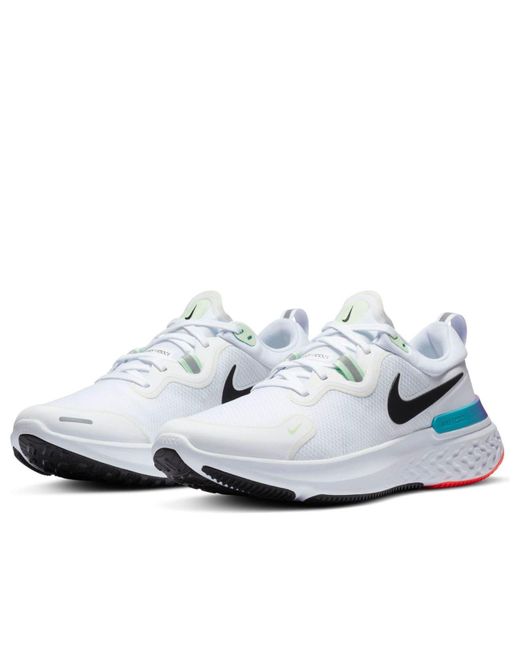 Nike White React Miler 'Ombre' for men