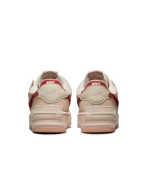 Nike Brown (Wmns) Air Force 1 Shadow 'Shimmer'