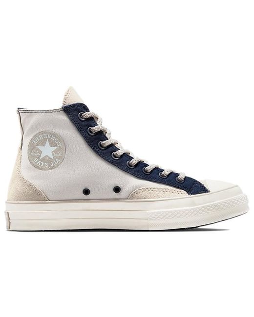 Converse Blue Chuck 70 Court High 'Pale Putty Midnight' for men