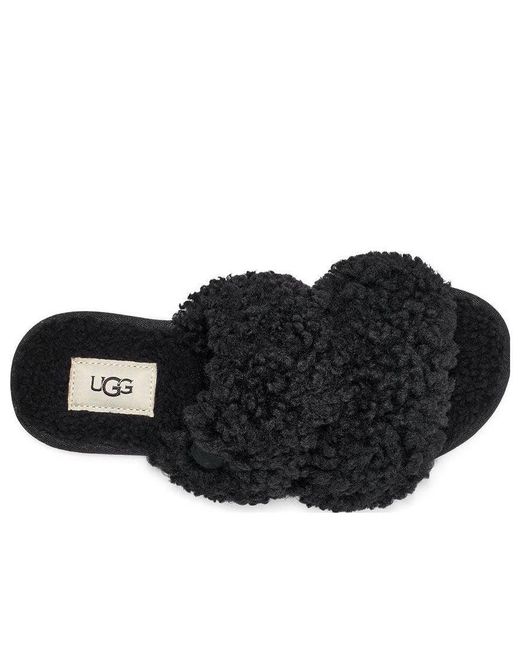 Ugg Black (Wmns) Maxi Curly Scuffetta