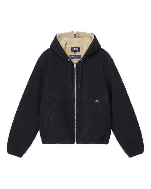 ジャケット・アウター stussy CASENTINO WOOL WORK JACKET Stussy Casentino Wool Work Jacket in Blue for Men | Lyst