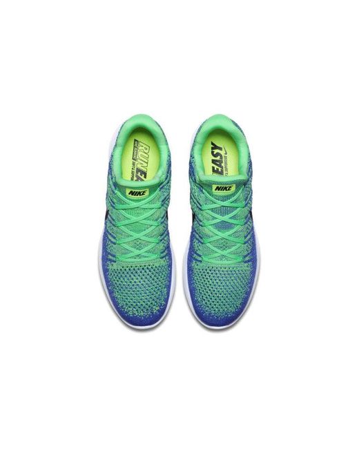 Nike Blue Lunarepic Low Flyknit 2 'Electro' for men