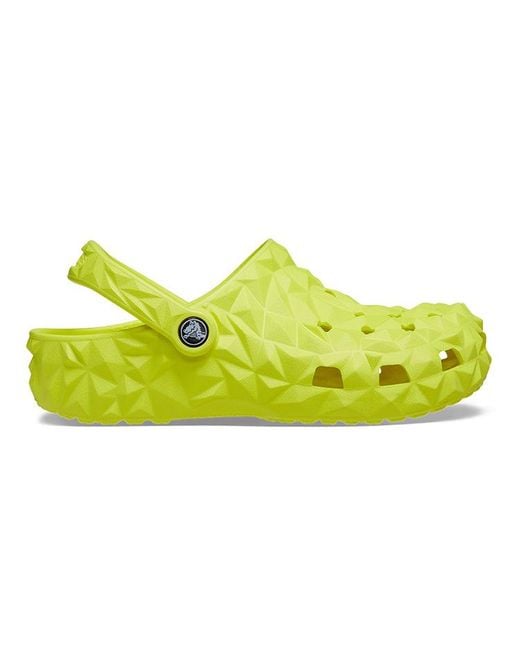 CROCSTM Yellow (Wmns) Classic Geometric Clogs
