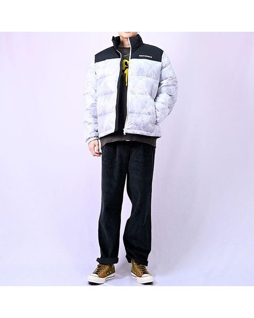 Converse Blue Short Down Jacket for men