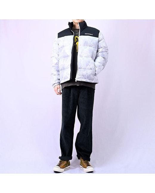 Converse Blue Short Down Jacket for men