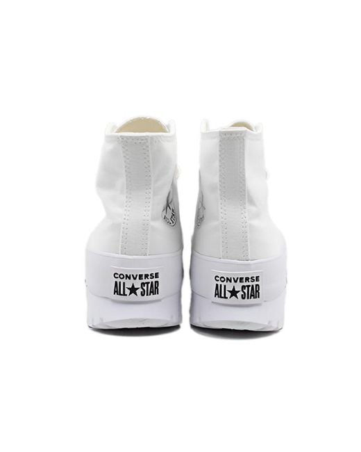 Converse White (Wmns) Chuck Taylor All Star Lugged 2.0 High