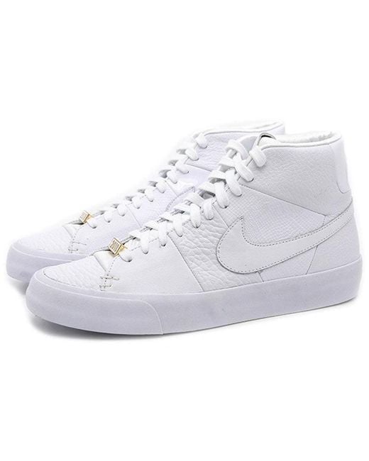 Nike White Blazer Royal Qs 'Triple' for men