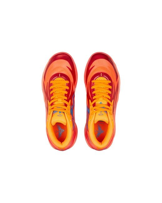 PUMA Orange Mb.02 Lamelo Ball 'Supernova' for men