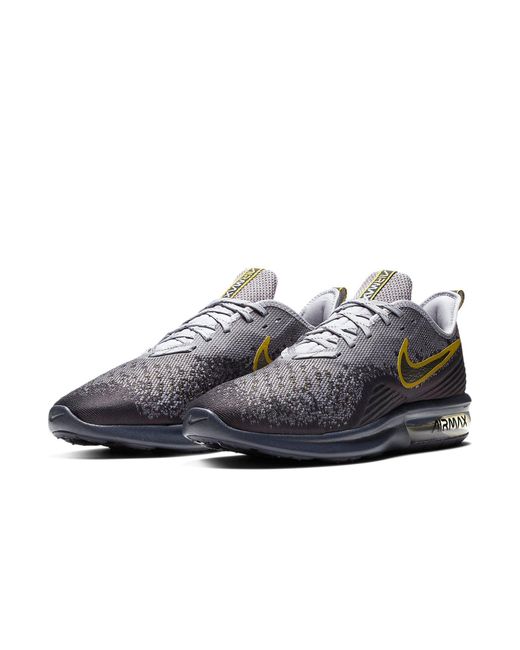 Nike Blue Air Max Sequent 4 'Gridiron' for men