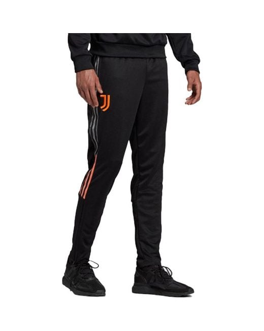 Adidas Black Originals Juventus Travel Pants Soccer/Football Sports Long Pants for men