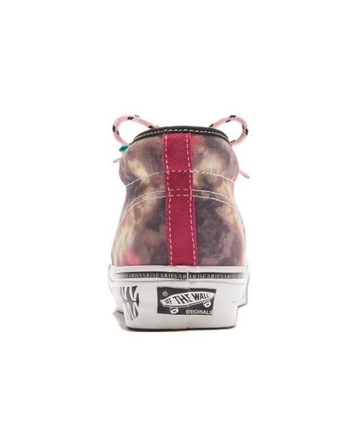 Vans Pink Aries X Og Chukka Boot 'Tie Dye' for men