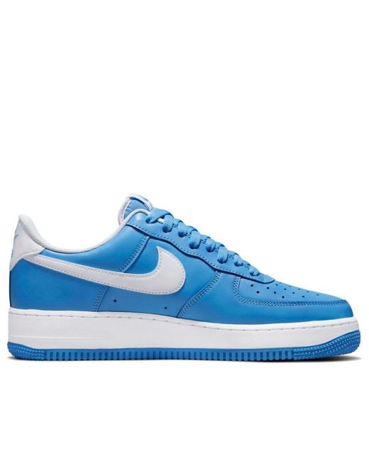 Nike Blue Air Force 1 '07 'University' for men