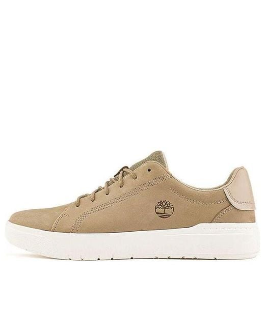 Timberland Natural Seneca Bay Oxford Trainers 'Petrified Oak' for men
