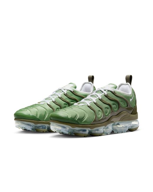 Nike Green Air Vapormax Plus 'Oil' for men