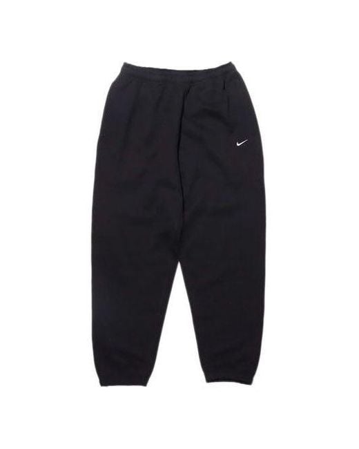 Nike Blue Lab Solid Color Thermal Track Pants For for men