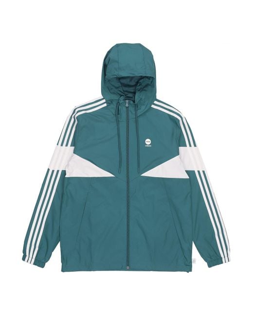Adidas Blue Neo Sports Hooded Jacket for men