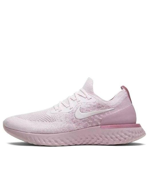 Nike Purple Epic React Flyknit 'Pearl' for men