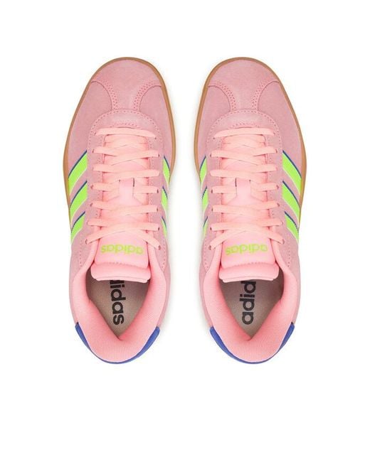 Adidas Pink (Wmns) Vl Court Bold Spark Lucid Lemon'