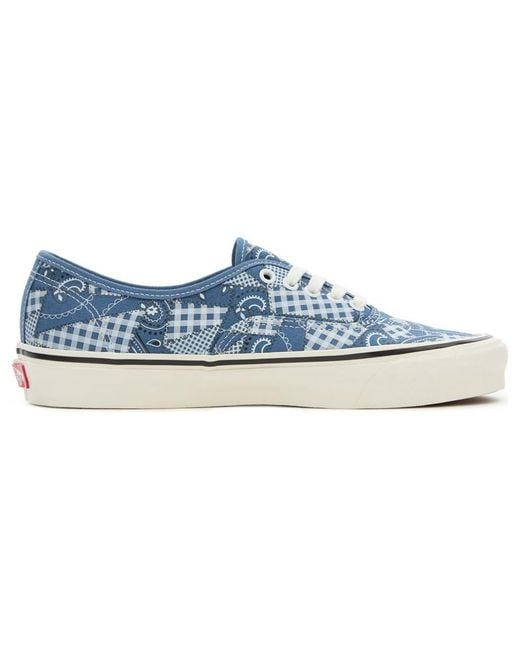 Vans Blue Wp X Authentic 44 Dx 'Paisley Patchwork for men