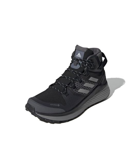 Adidas Black Terrex Folgian Hiker Mid Gtx for men