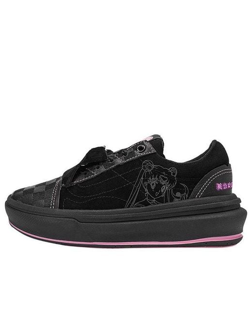 Vans Black Sailor Moon X Old Skool Overt Comfycush 'Pretty Guardian' for men