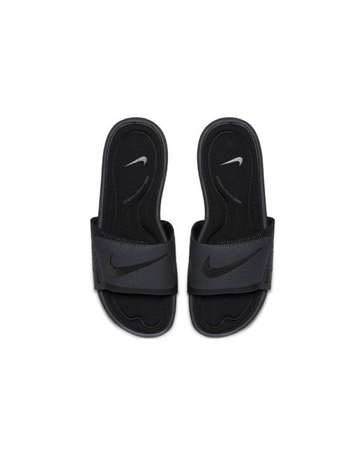 Nike Blue Solarsoft Comfort Slide Slippers for men