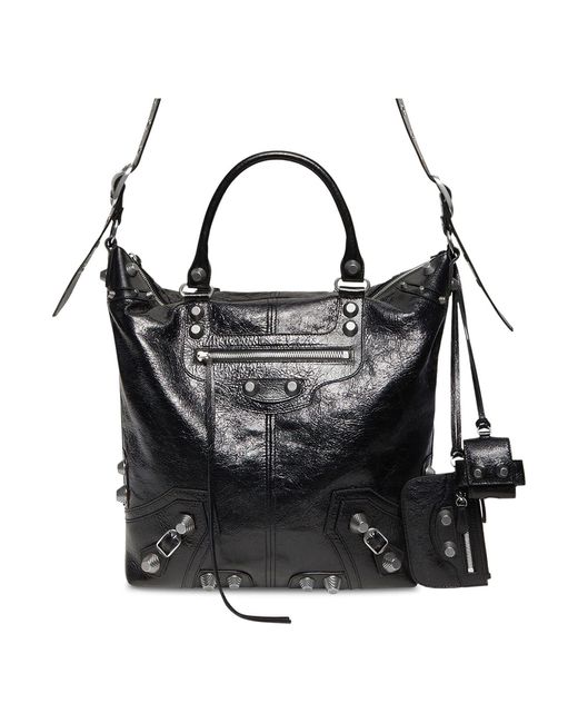 Balenciaga Black Le Cagole Medium Tote Bag for men