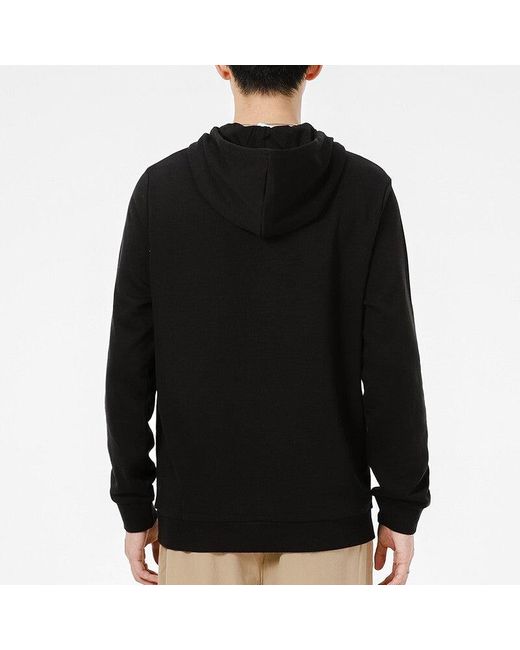 PUMA Black Logo Printing Solid Color Sports for men