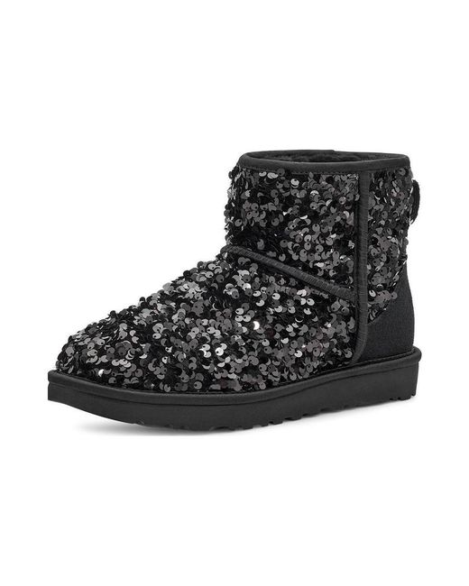 Ugg Black (Wmns) Classic Chunkey Sequin