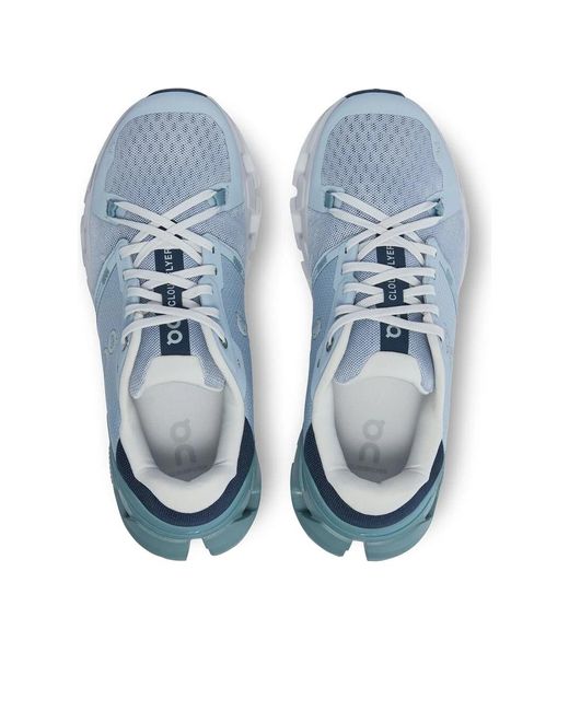 On Shoes Blue (Wmns) Cloudflyer 4 'Nimbus Cobble'