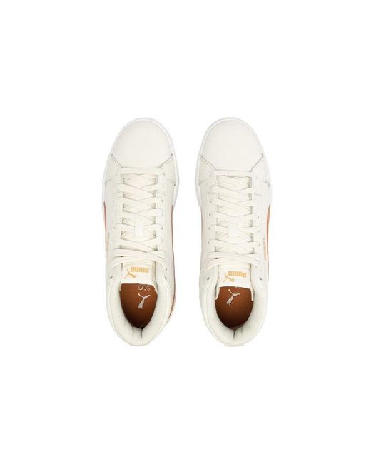 PUMA White Serve Pro Lite Mid for men