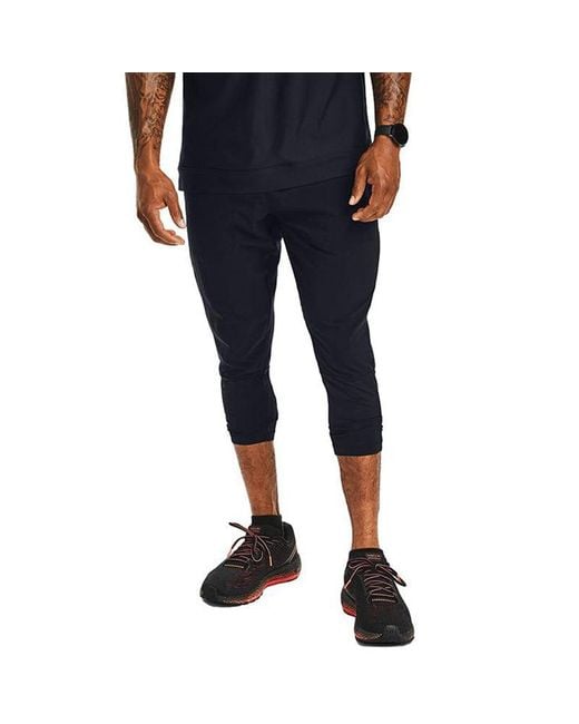 Under Armour Blue Run Anywhere 7 Points Pants for men