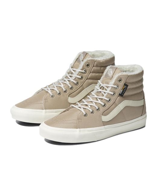 Vans Natural Sk8-Hi Cordura Sherpa for men