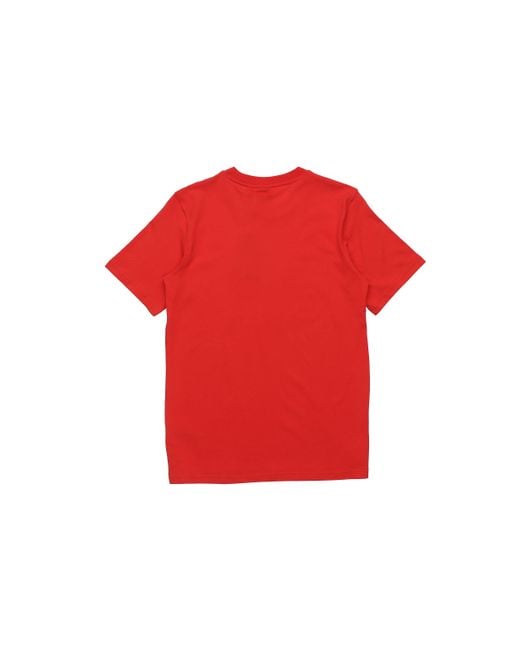 Adidas Red Originals Logo Short Sleeve T-Shirt for men